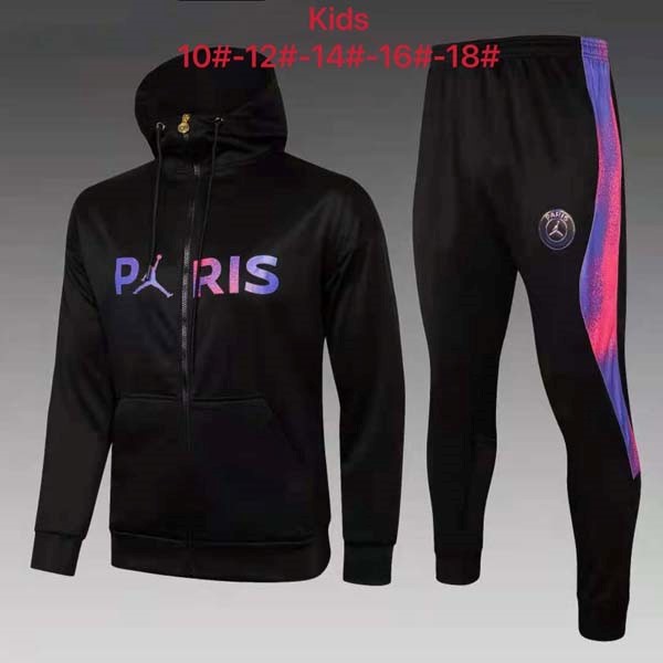 Kinder Hoodies Paris Saint Germain 2022 Schwarz Pink 2